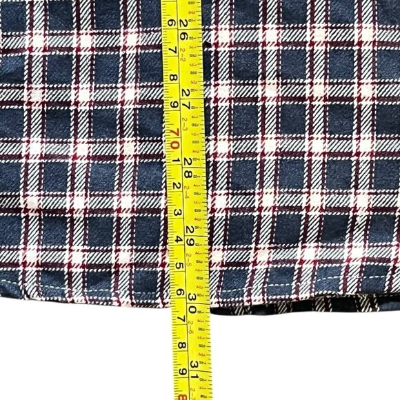 Craghoppers Men's Kiwi LS Check Flannel Shirt Small NWT Blue - Picture 5 of 11